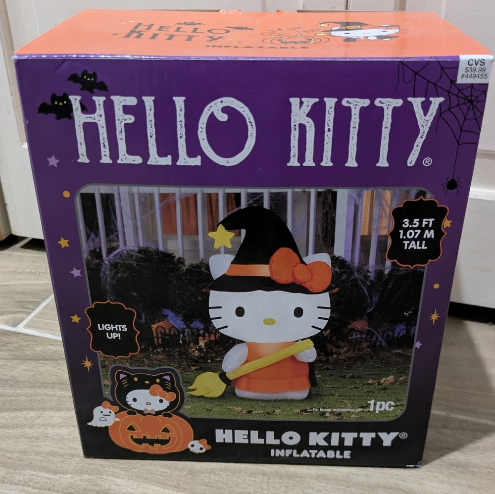 Hello Kitty Halloween Inflatable
